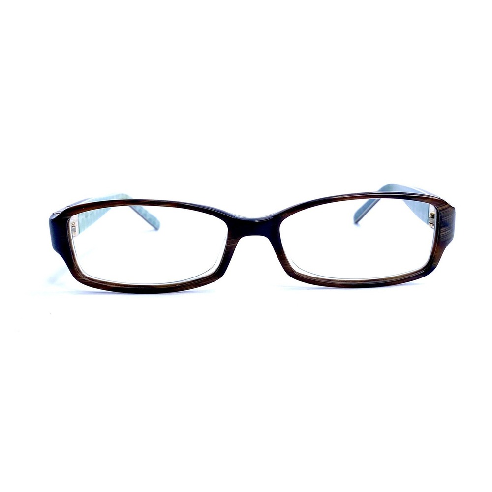 Kate Spade Tortoise Green Rectangular Oval Glasses Italy Florence 0JDJ 53 16 130